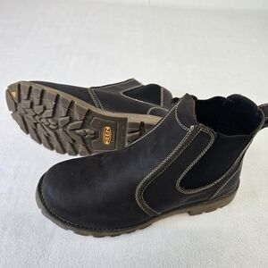 KEEN Utility Seattle Romeo Soft Toe Work Boot Men Size 10 D - Brown